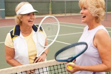 old tennis ladies