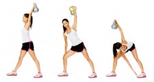 kettlebell twist lift